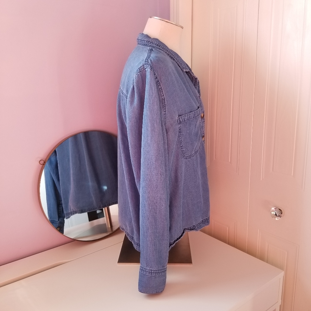 Dynamite denim buttom down - Picture 4 of 8